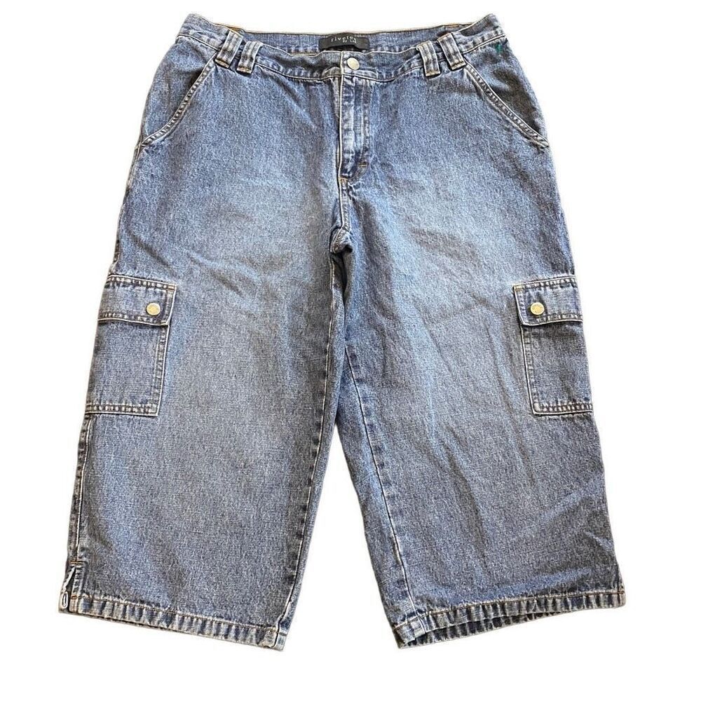 Riveted by Lee size 14 M long shorts pockets